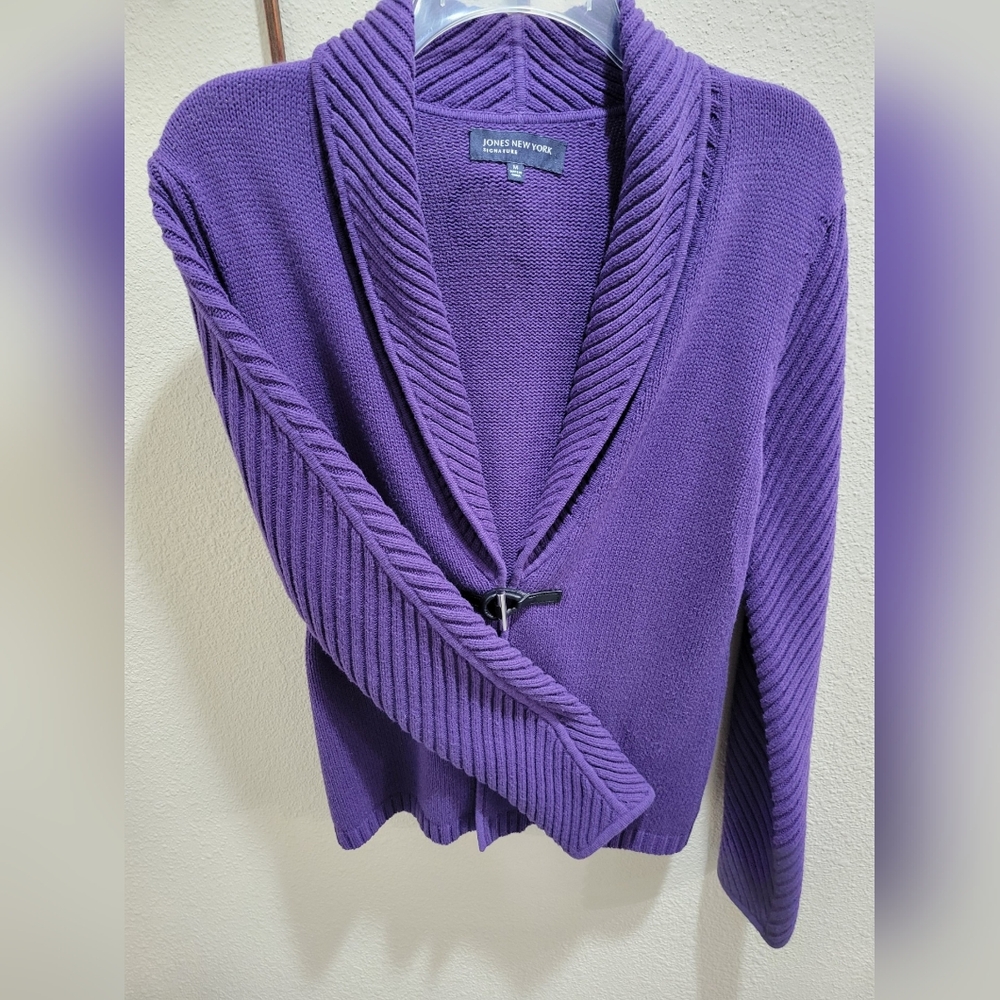 Jones New York Purple Sweater